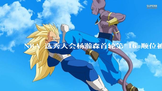 NBA 选秀大会杨瀚森首轮第 16 顺位被开拓者选中，他的实力能在开拓者队进入轮换吗？发展前景怎么样？