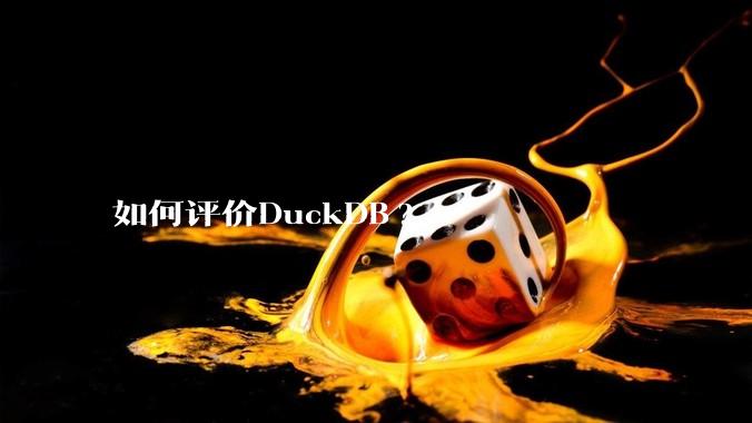 如何评价DuckDB?