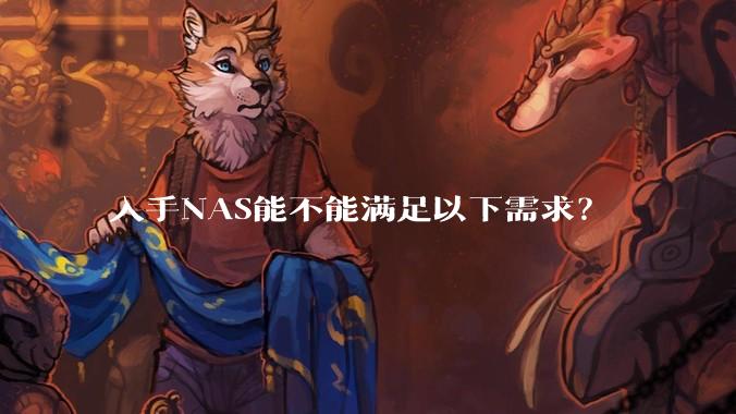 入手NAS能不能满足以下需求？